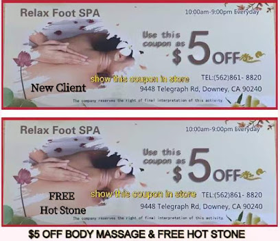 Relax Foot Spa, Downey