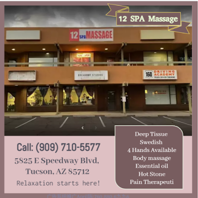 12 SPA Massage, Tucson