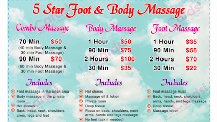 5 Star Foot & Body Massage